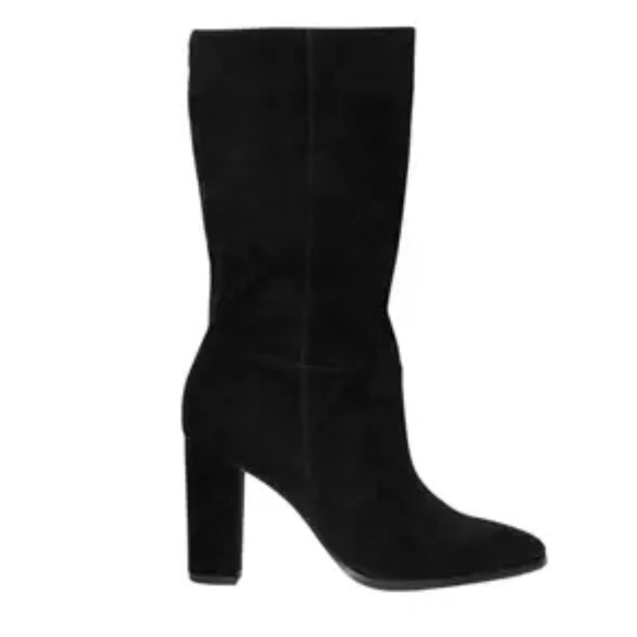 Lauren Ralph Lauren Artizan II Mid Calf Suede Boots. New in box. Never worn. - Picture 1 of 12